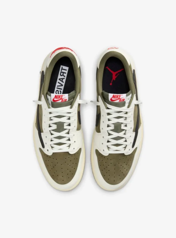 Air Jordan 1 Retro Low OG SP Travis Scott Reverse Olive – Bild 4